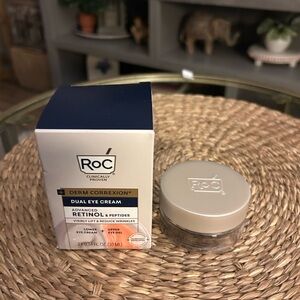 RoC Derm Correxion Dual Eye Cream Retinol & Peptides NEW SEALED